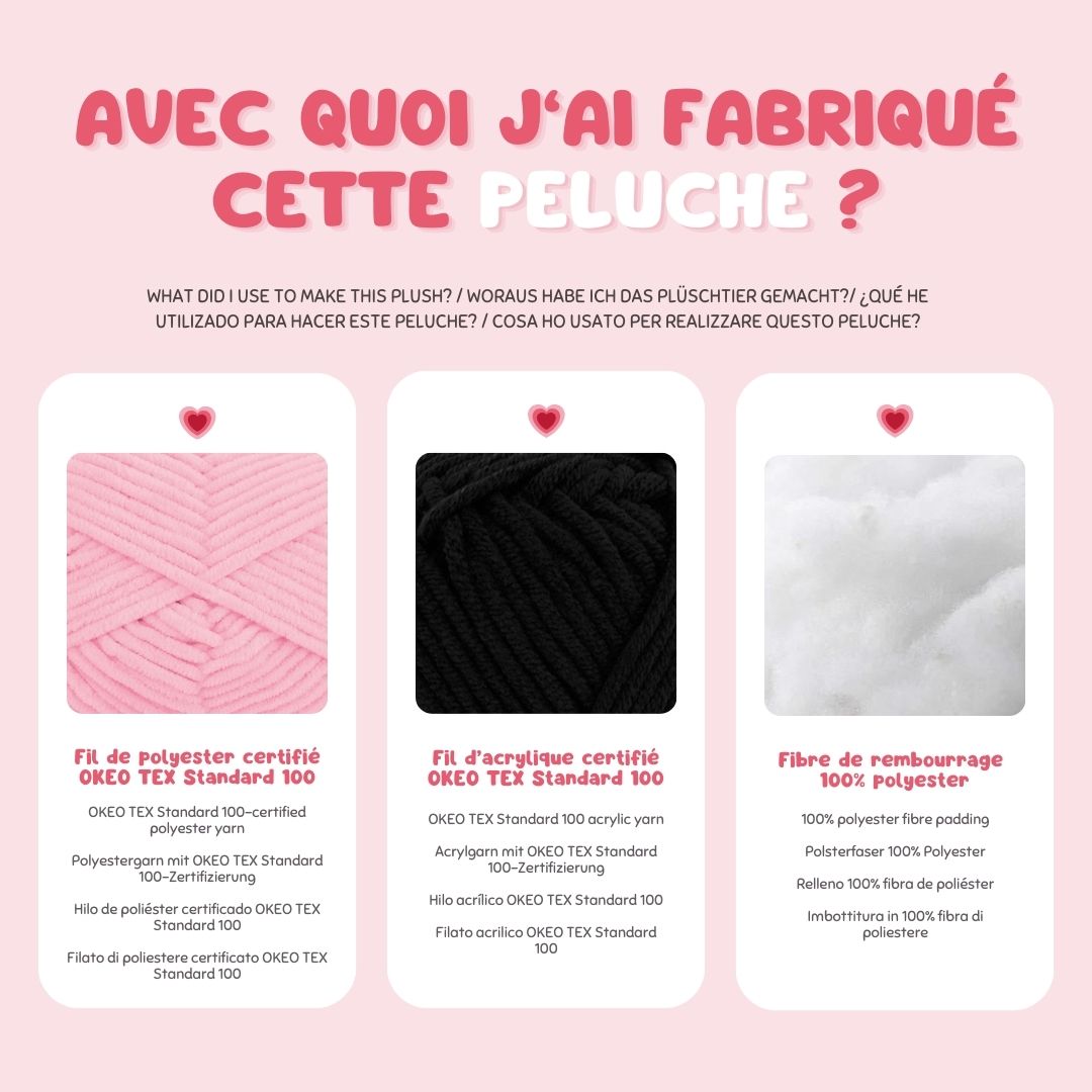Poulpe rose - Boucles d'Amour
