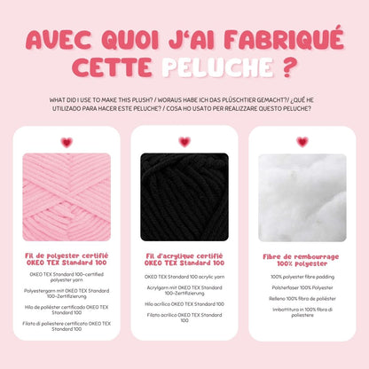 Poulpe rose - Boucles d'Amour