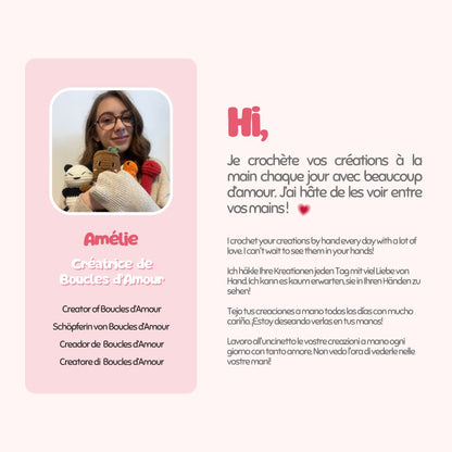 Poulpe aigue marine - Boucles d'Amour